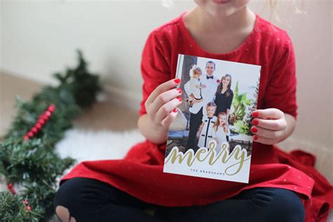 Shiny Gold Minted Christmas Cards .